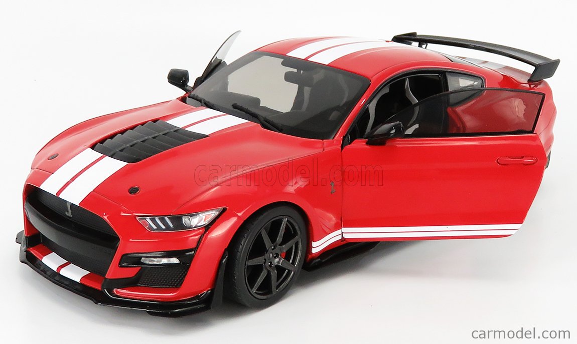 solido 421186100 Ford Mustang Shelby GT500 2020 Modelo Coche Escala 1:18  Blanco