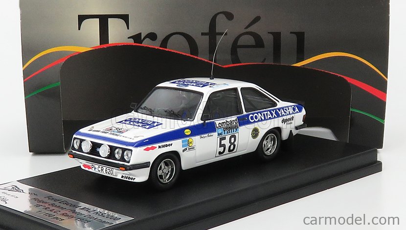 Trofeu 1/43 フォードエスコートMk.II ポルトガルラリー1978 H.Mikkola / A.Hertz - 自動車