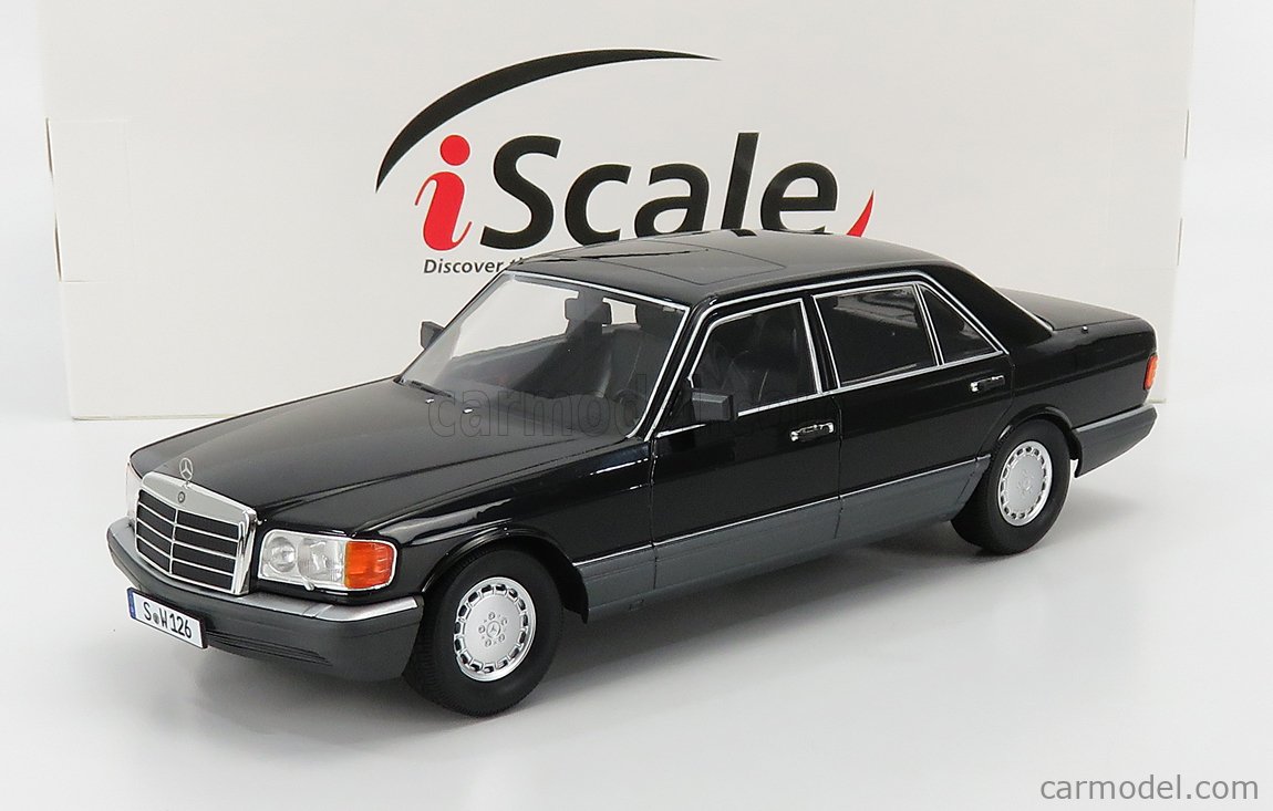 I-SCALE 118000000057 Scale 1/18 | MERCEDES BENZ S-CLASS 560SEL