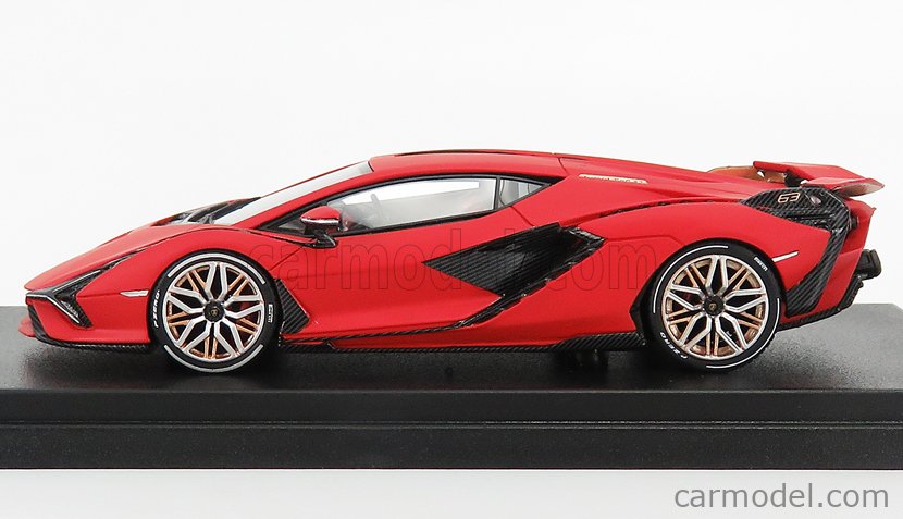 LOOKSMART LS507C Scale 1/43 | LAMBORGHINI SIAN FPK 37 HYBRID 2020 ROSSO ...