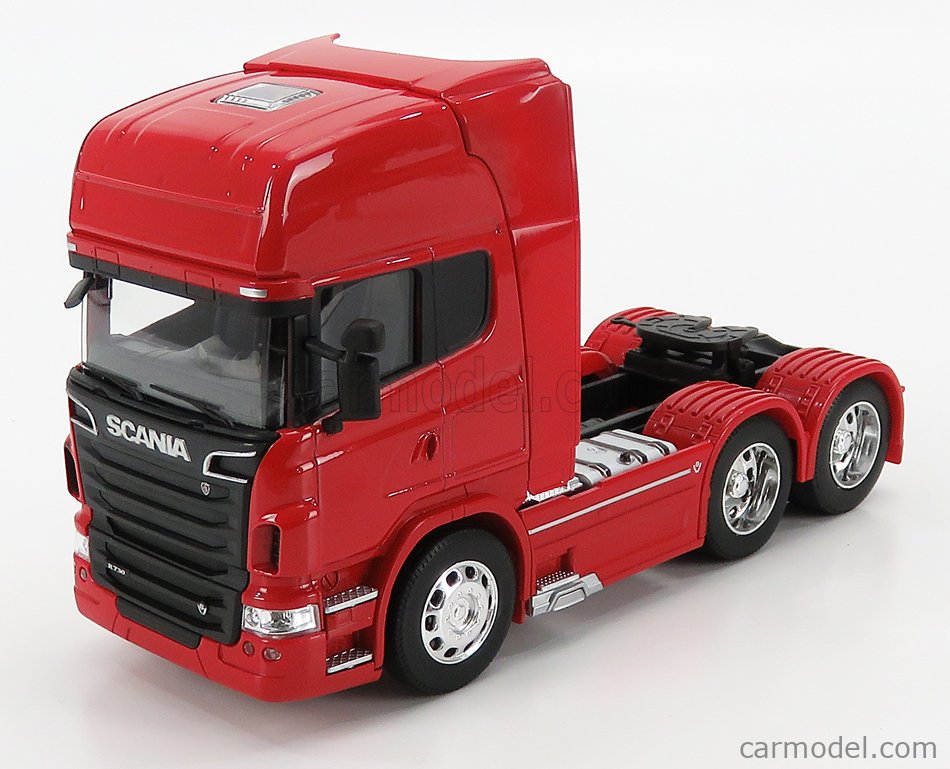 MODELLINO 1/32 SCANIA R730 V8 TRACTOR TRUCK 2-ASSI 2011 WELLY WE32670LGD 0k8 