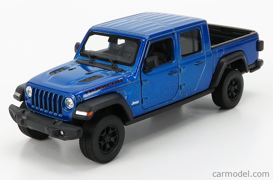 Jeep Rubicon Pick-Up 2019 Blue WELLY 1:24 WE24103B