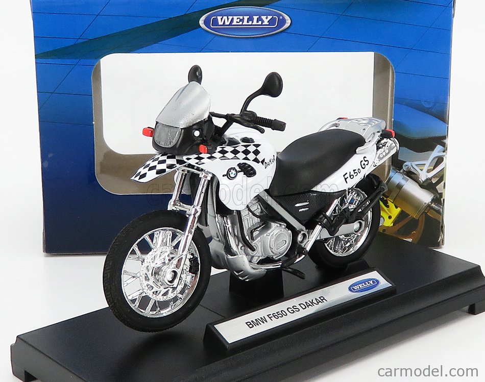 Details about   BMW F650 GS DAKAR DieCast Motorcycle Model Toy Collection Welly 1:18 Scale Hobby 
