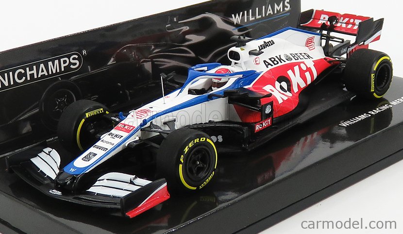 ミニチャンプス ウィリアムズ FW43 ジョージラッセル PMA 1/43