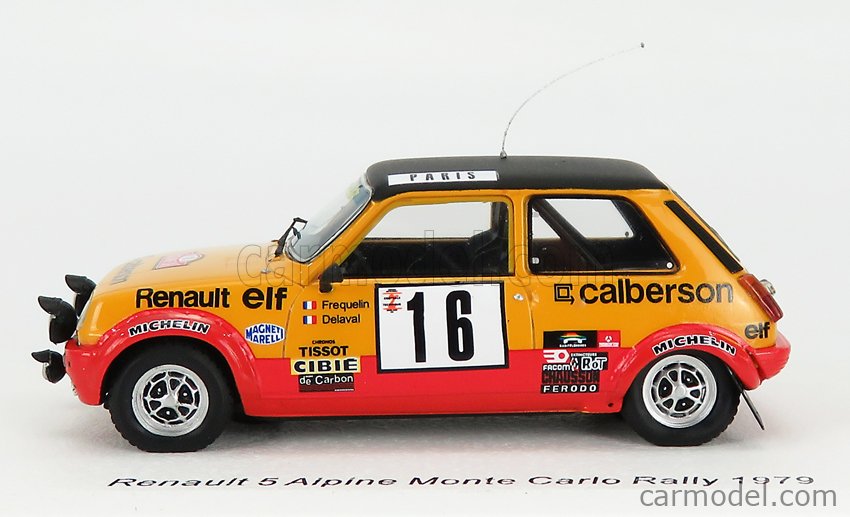 RENAULT - R5 ALPINE N 16 RALLY MONTECARLO 1979 G.FREQUELIN - J.DELAVAL