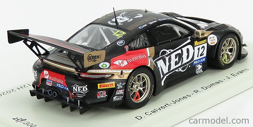 Porsche 911 GT3 Cup N°14 Spark 1/43 – Vainqueur GD Challenge 2008 – R. Dumas