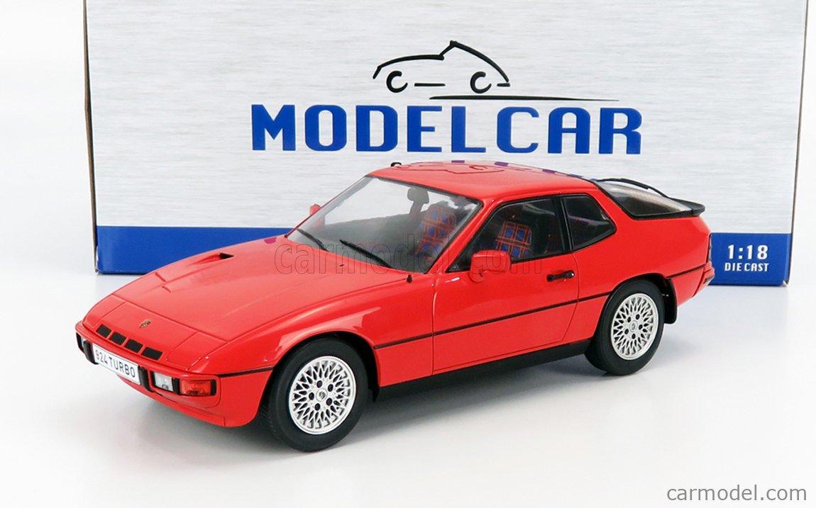 MCG MCG18195 Scale 1/18 | PORSCHE 924 TURBO 1979 RED