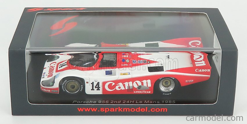 S9864 SPARK Porsche 956 #14 2nd 24 Heures du Mans 1985 1/43