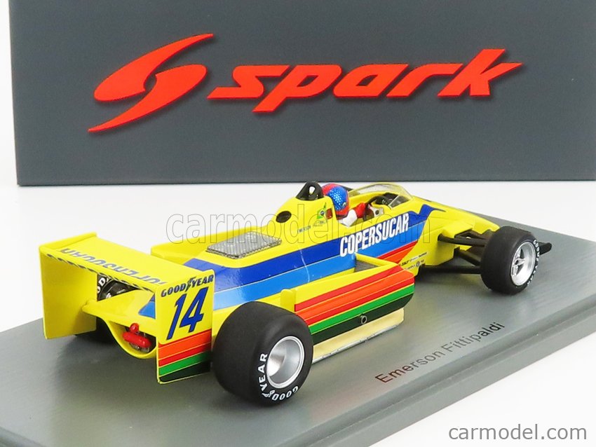 SPARK-MODEL S2760 Scale 1/43 | COPERSUCAR F1 F5 N 28 USA GP