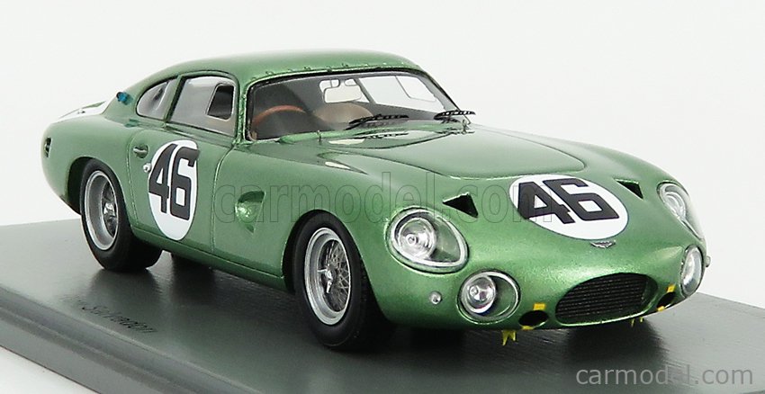 1/43 Spark Aston Martin DP214 N°46 1er Coppa Inter-Europa Monza 1963 R.Salvadori