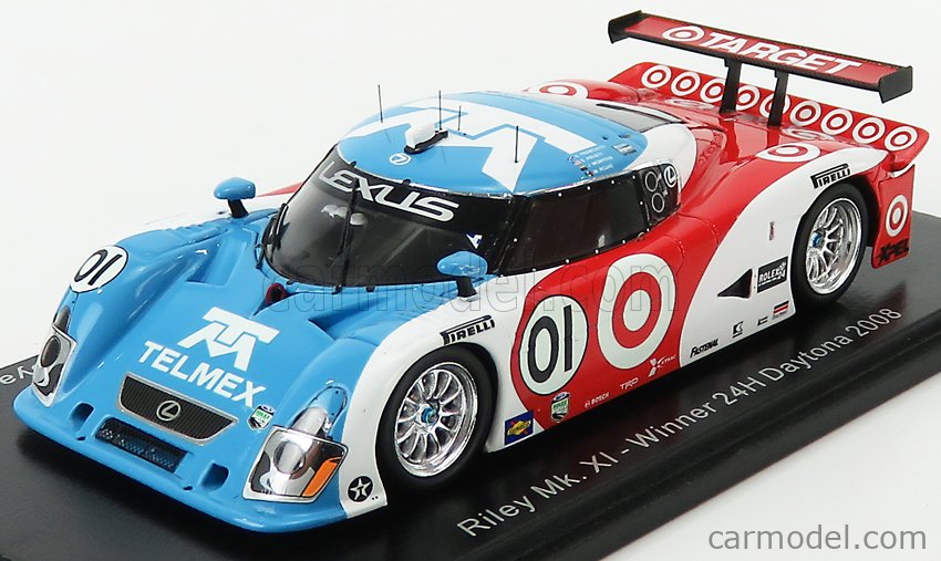 SPARK-MODEL 43DA08 Scale 1/43 | RILEY MkXI LEXUS TEAM TELMEX GANASSI ...