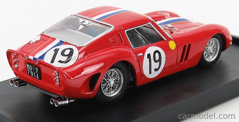 BRUMM R534-2020 Scale 1/43 | FERRARI 250 GTO COUPE TEAM PIERRE NOBLET N ...