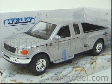 Ford F150 1999 Pickup Black Flareside Supercab F-150 1:24