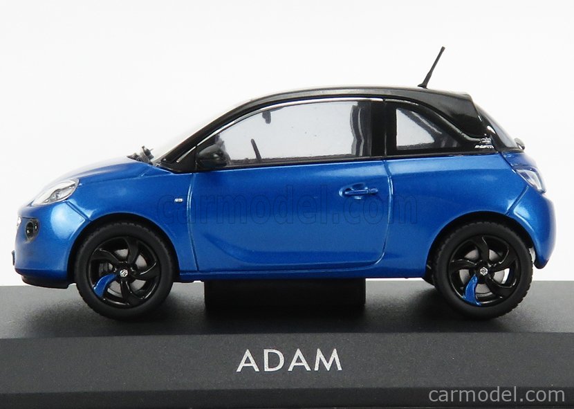 OPEL Adam Modellauto in 1:43 Arden Blue Onyx Black OC10927 