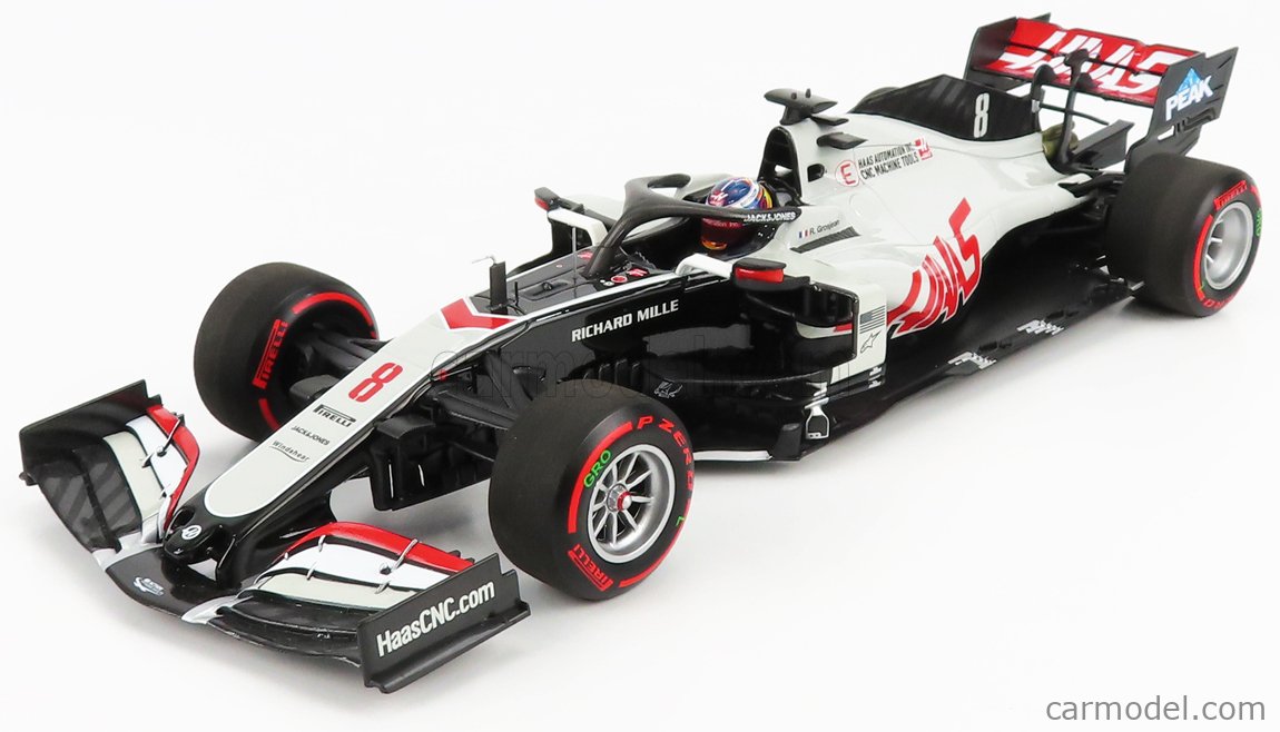 MINICHAMPS 110201508 Scale 1/18 | HAAS F1 VF-20 N 8 BAHRAIN GP 2020 ...