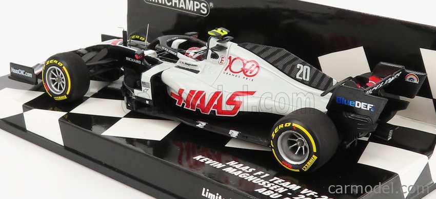 MINICHAMPS 417201720 Scale 1/43 | HAAS F1 VF-20 N 20 ABU DHABI GP 2020 ...