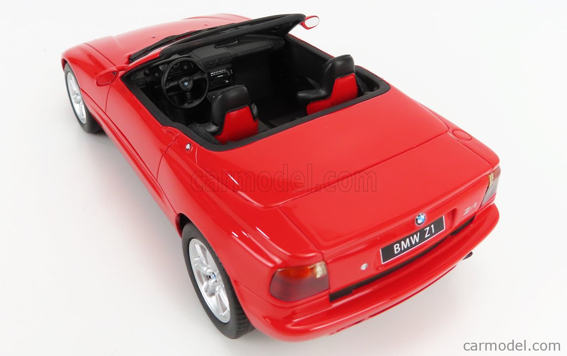 SCHUCO 450026400 Scala 1/18  BMW Z1 (E30) SPIDER OPEN 1991 RED