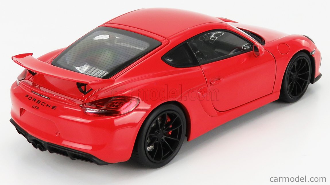 Schuco 1/18 Porsche Cayman GT4 ホワイト ポルシェ ケイマン シュコー 