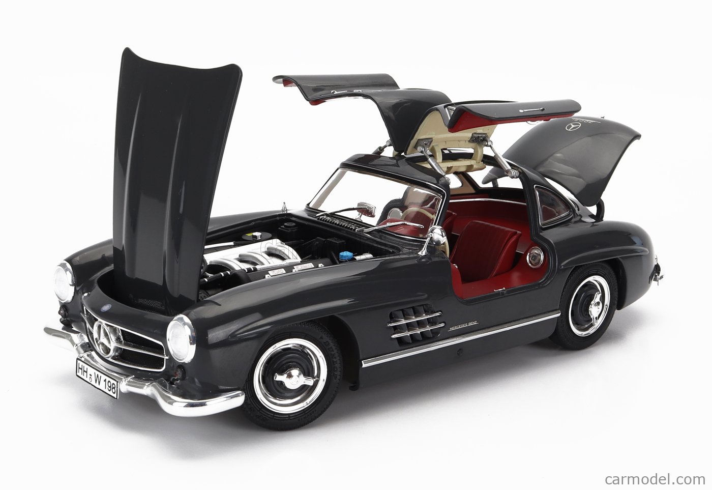 SCHUCO 450045100 Scale 1/18 | MERCEDES BENZ 300SL COUPE GULLWING (W198 ...