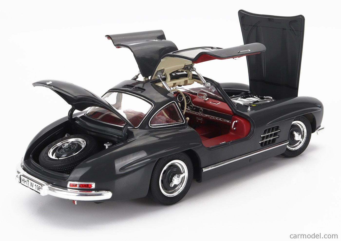 SCHUCO 450045100 Scale 1/18 | MERCEDES BENZ 300SL COUPE GULLWING (W198 ...