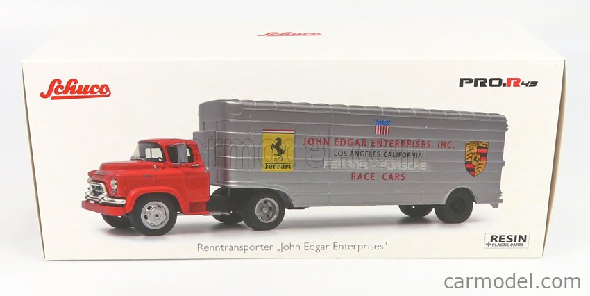 Schuco GMC Renntransporter – 1/43, John Edgar Enterprises, Ferrari Porsche, 1950