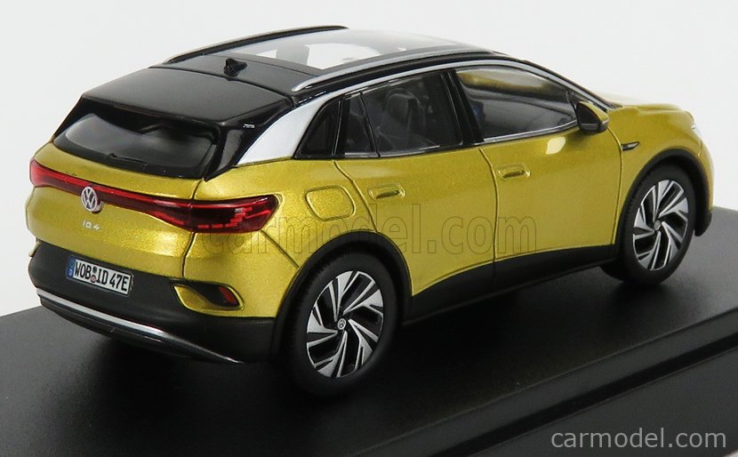 Nuevo GENUINO VW iD.4 coche modelo escala 1:43 amarillo miel 11A099300B1W 