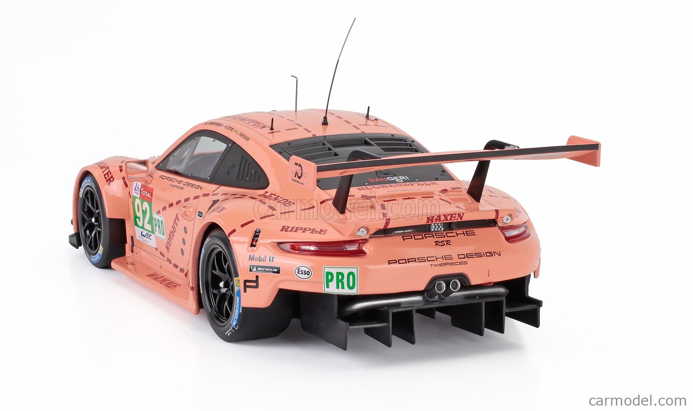 IXO-MODELS LEGT18003 Scale 1/18 | PORSCHE 911 991 RSR TEAM