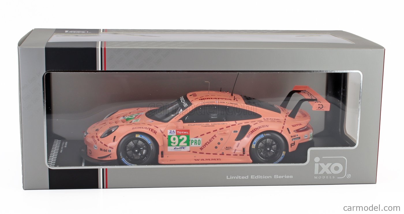 【MINICHAMPS】Porsche 911 RSR #92 24H 2018 1:18 Porsche 911 RSR-19 n°92 24H Le Mans 2021 1/18 • SPARK