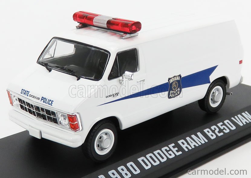 DODGE - RAM B250 VAN INDIANA STATE POLICE 1980