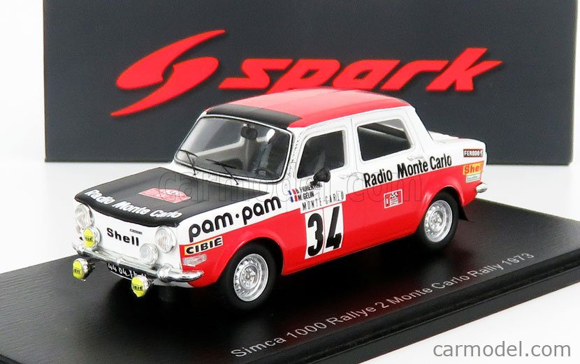 1/43 Spark Simca 1000 モンテカルロ 1973 library.umsida.ac.id