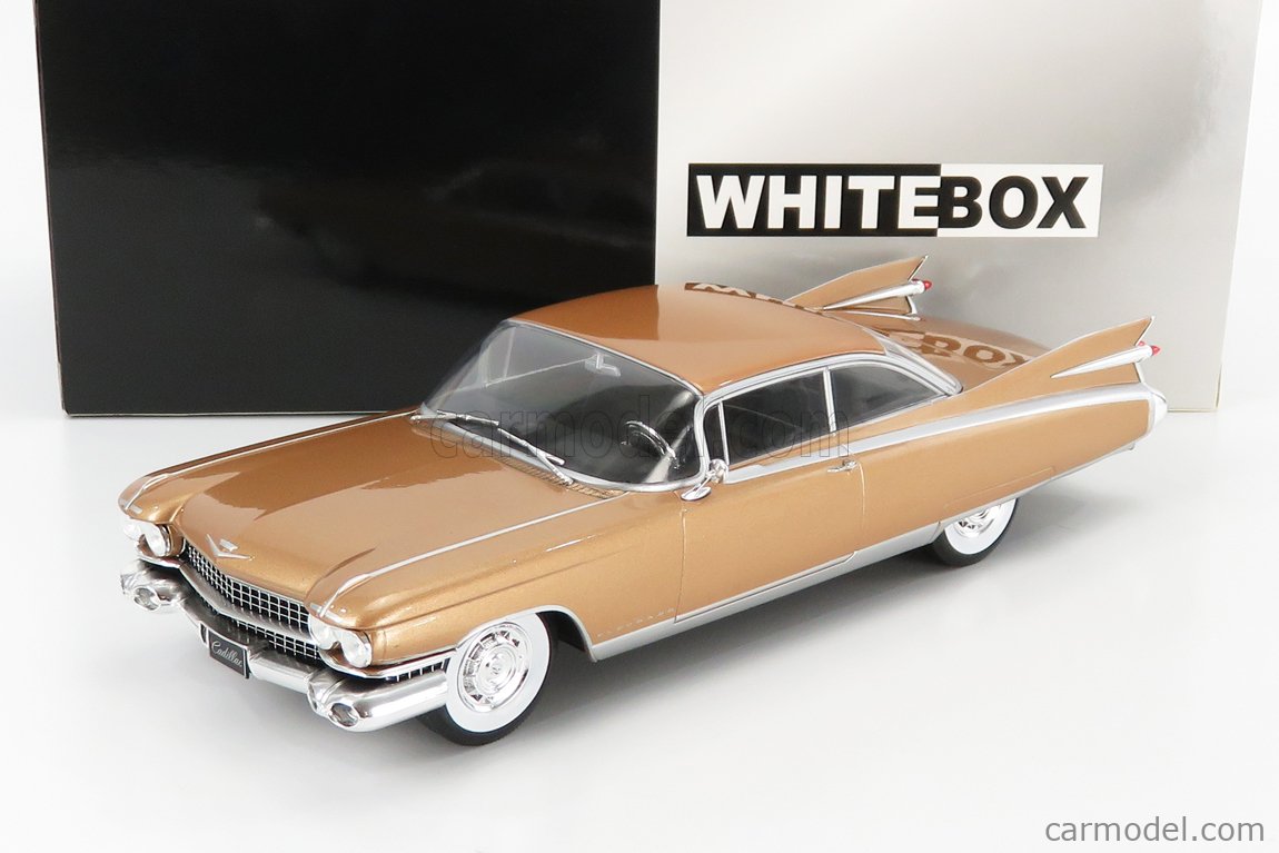 WHITEBOX WB124045 Scale 1/24 | CADILLAC ELDORADO 1959 GOLD