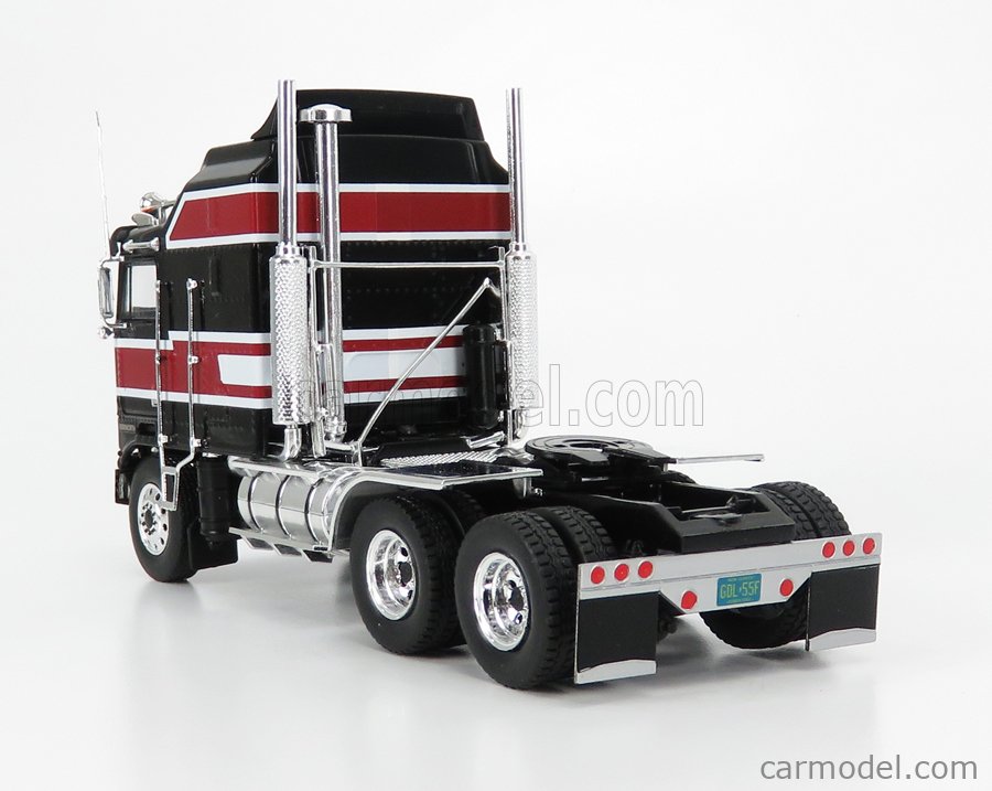 Kenworth K100 Aerodyne Truck 3-Assi 1976 Black Red IXO 1:43 TR071 Model Kenworth K100 Aerodyne Truck 3-Assi 1976 Black Red IXO 1:43 TR071 Model