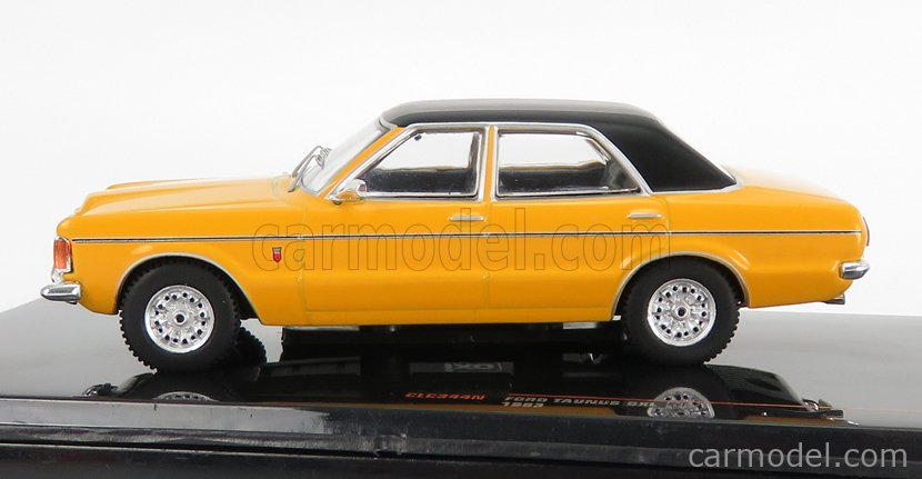 IXO MODELS CLC344N Scale 1 43 FORD ENGLAND TAUNUS GLX 1973 YELLOW BLACK