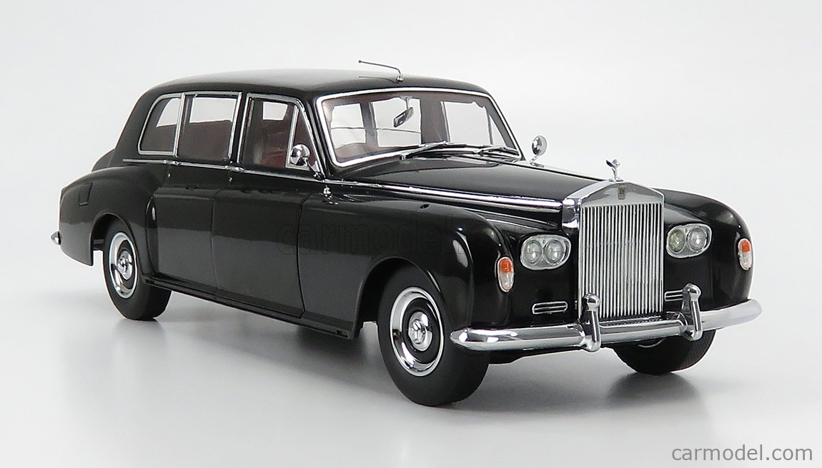 RLMODELS RR1007 Scale 1/18 | ROLLS ROYCE PHANTOM VI LIMOUSINE 1968 BLACK