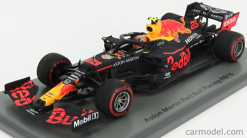 Miniature voiture Formule 1 F1 auto 1 : 43 spark Model Rouge Bull RB16