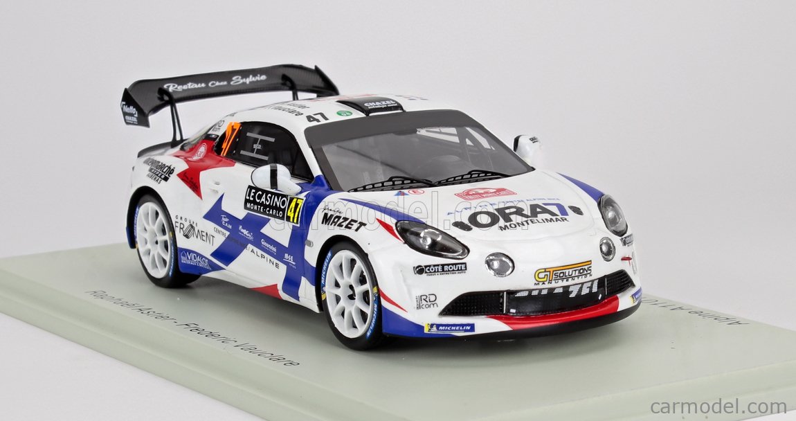 1:43 SPARK Renault Alpine A110 Rgt #60 Rgt Rally Montecarlo