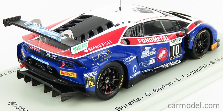 SPARK-MODEL SB284 Scale 1/43 | LAMBORGHINI HURACAN GT3 TEAM OMBRA ...