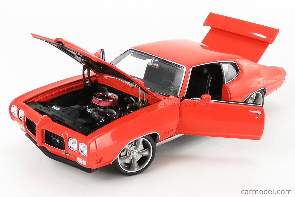 ACME-MODELS A1801214 Scale 1/18 | PONTIAC GTO COUPE THE PROSECUTOR 1970  ORANGE