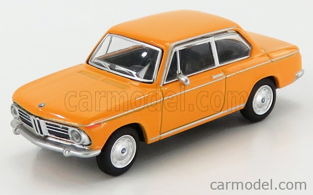 Schuco BMW 2002 Modellauto 1:64 – Orange, Detailgetreuer Sammler-Klassiker
