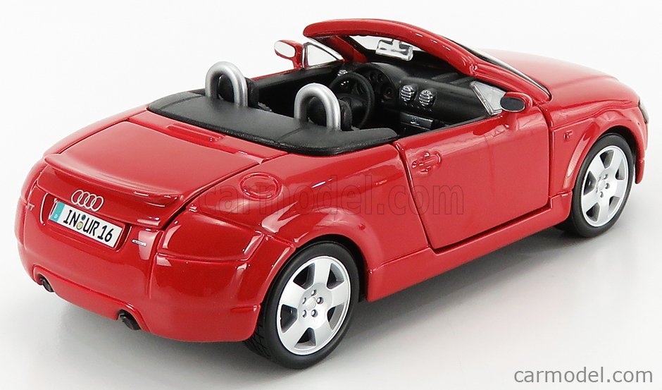 maisto-31978r-scale-1-24-audi-tt-cabriolet-open-2010-red