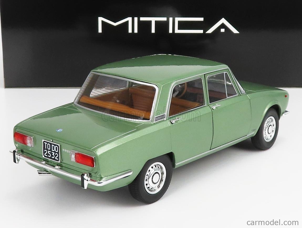 MITICA-DIECAST 200002-D Scala 1/18  ALFA ROMEO 1750 BERLINA 2-SERIES 1969 VERDE OLIVA - OLIVE GREEN MET