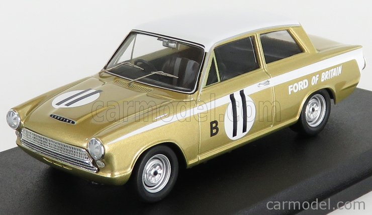 Trofeu / Spark 1/43 - Ford Cortina Mk1 2nd 12h Marlboro 63 No.11 Taylor - Résine - Neuf