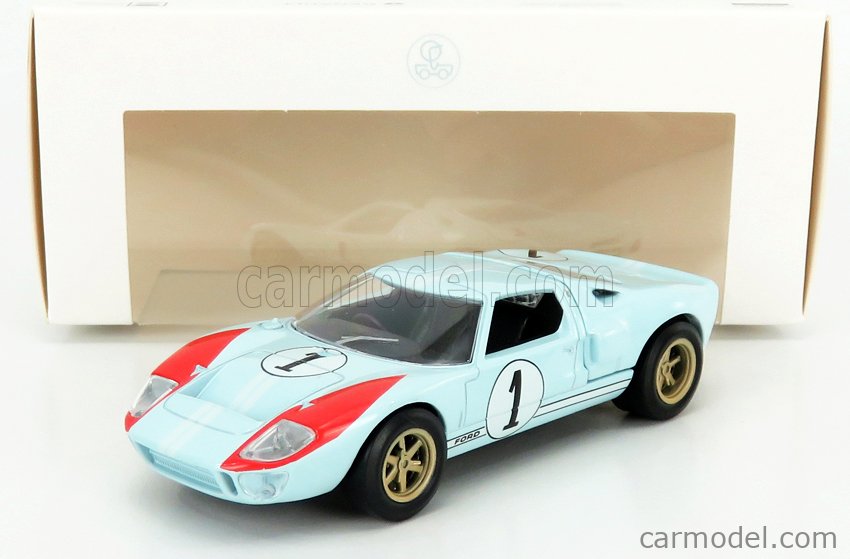N 1 2Nd New in Box Norev Ford GT40 Mkii 7.0L V8 Team Shelby American Inc