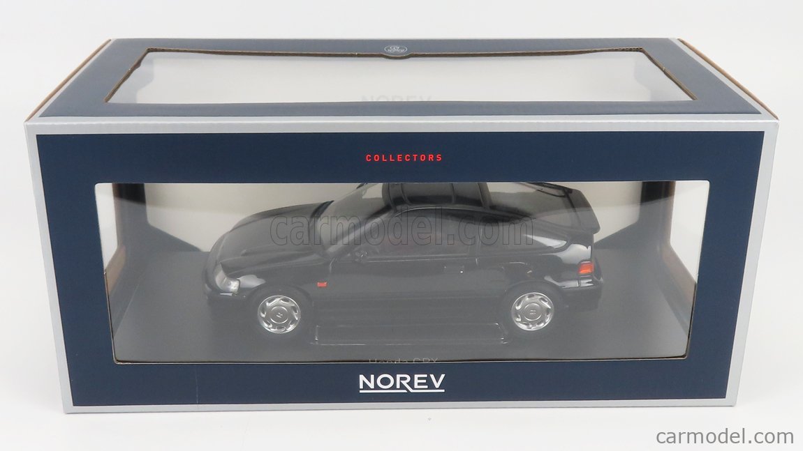 NOREV 188010 Scale 1/18 | HONDA CRX 1990 BLACK