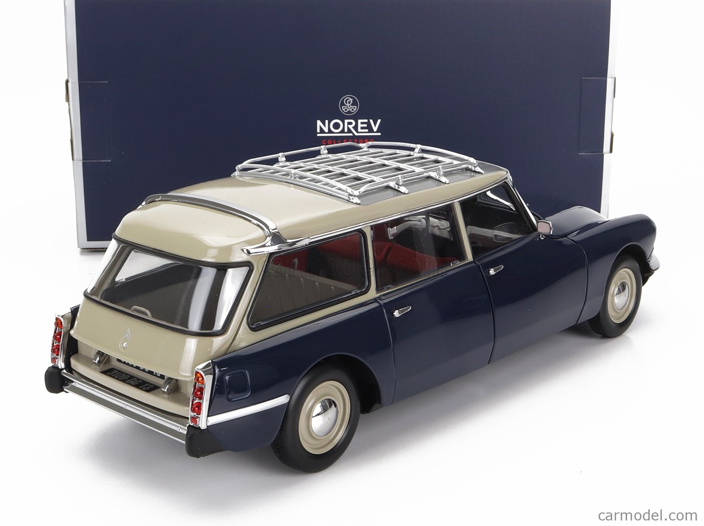 1967 Citroen ID 19 Break Azul Oriente/Beige 1:18 Norev 181770