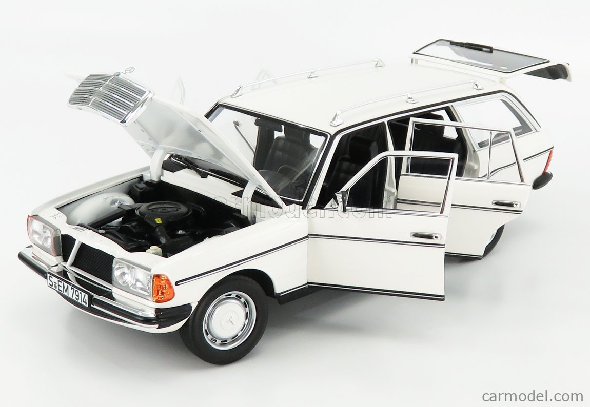 NOREV 183709 Scale 1/18  MERCEDES BENZ 200 UNIVERSAL SW STATION WAGON 1966  WHITE