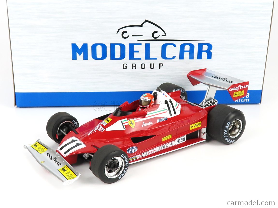 MCG MCG18602F Scale 1/18 | FERRARI F1 312T2B TEAM SCUDERIA