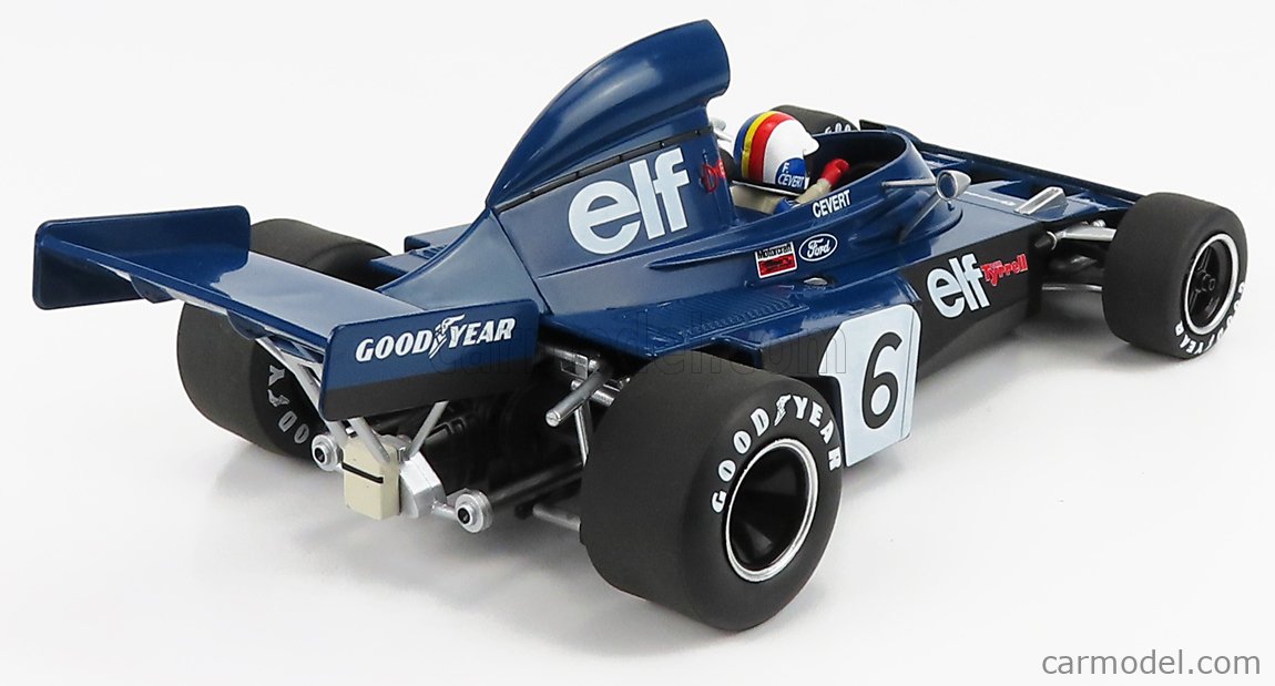 Cevert Blue mcg18601f M 1:18 microg tyrrell f1 006 team once tyrrel #6 season 1973 F 