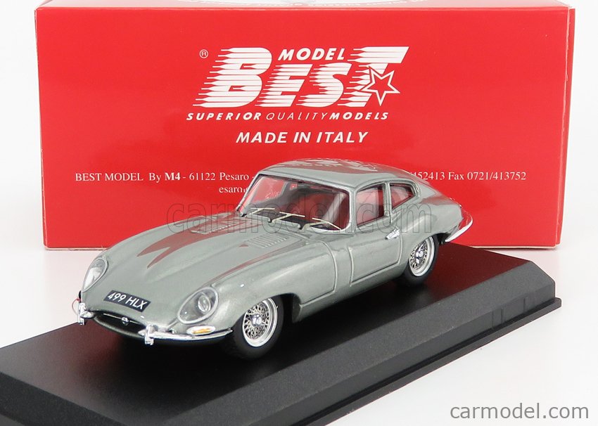 日本お値下 1/43 ixo JAGUAR E TYPE 50周年記念モデル ガンメタリック