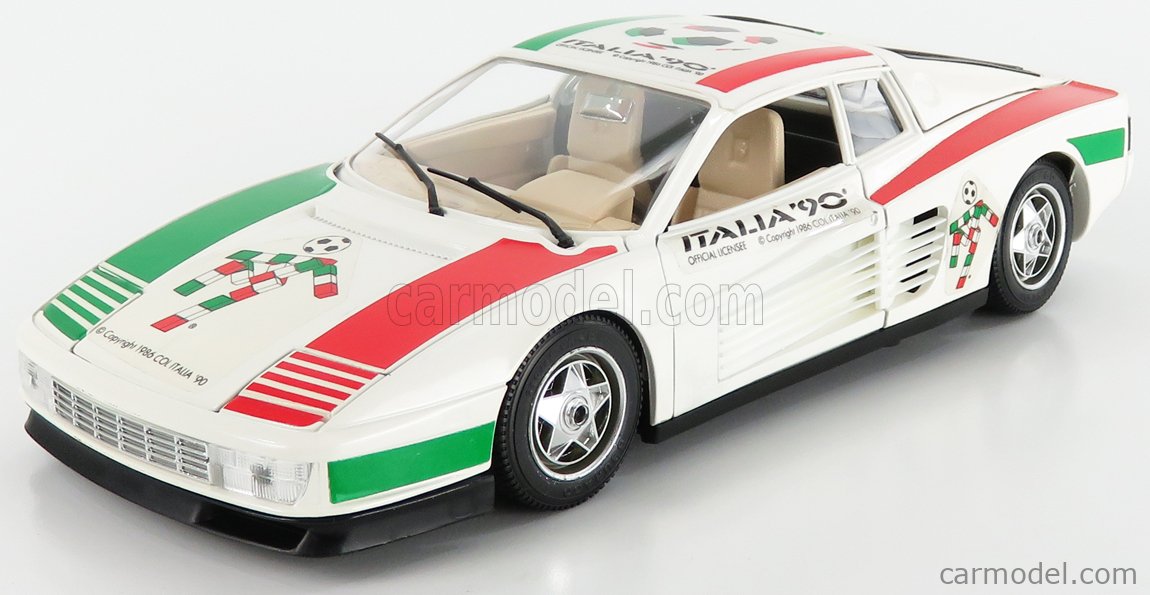 ITALIA 90 #burago #Ferrari testarossa-